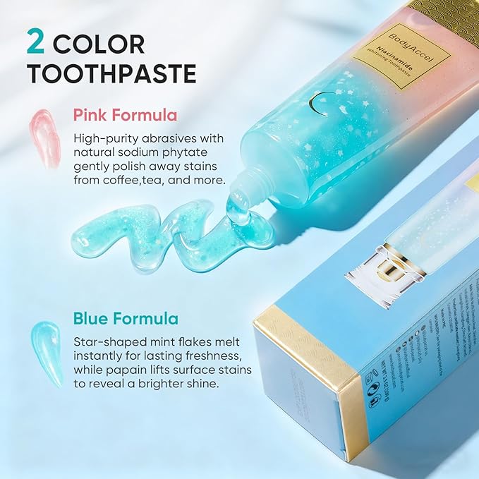 Bright Smile Nicotinamide Toothpaste Fresh & Clean Mouth Care
