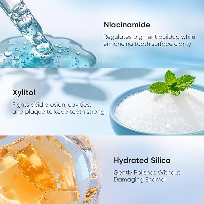 Bright Smile Nicotinamide Toothpaste Fresh & Clean Mouth Care